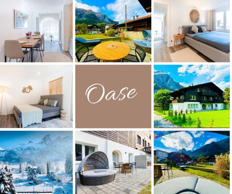 Cute & Cozy Oasis, Private Afternoon Sun Terrace Apartment Kandersteg Ngoại thất bức ảnh